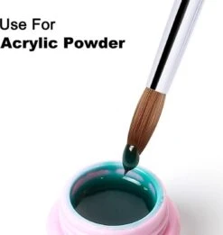 GUAPÀ Acryl Set Met Acryl Glitter Penseel Nr #8 & Glazen Dappendish Voor Acryl Vloeistof 10 GUAPÀ Acryl Set Met Acryl Glitter Penseel Nr #8 & Glazen Dappendish Voor Acryl Vloeistof -Maquillage Cosmetics 1137x1200 15