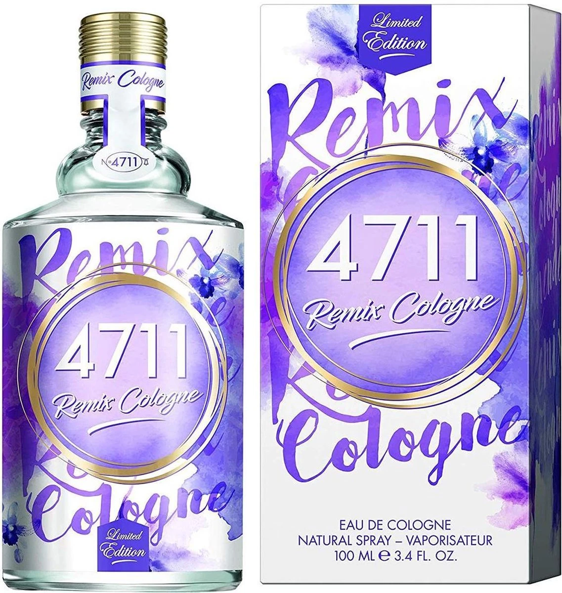 4711 Remix Collection Lavender Eau De Cologne Spray 100 Ml 5 4711 Remix Collection Lavender Eau De Cologne Spray 100 Ml – Image 3
