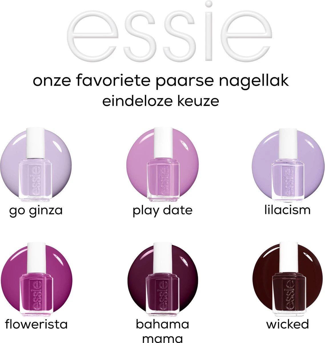 Essie Spring Collection Classic - 363 Flowerista - Paars - Glanzende Nagellak - 13,5 Ml 7 Essie Spring Collection Classic - 363 Flowerista - Paars - Glanzende Nagellak - 13,5 Ml – Image 5
