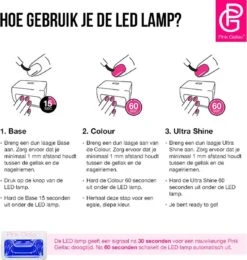Pink Gellac - LED Lamp - Nageldroger Voor Gellak - Wit - Met Timer -Maquillage Cosmetics 1140x1200 12