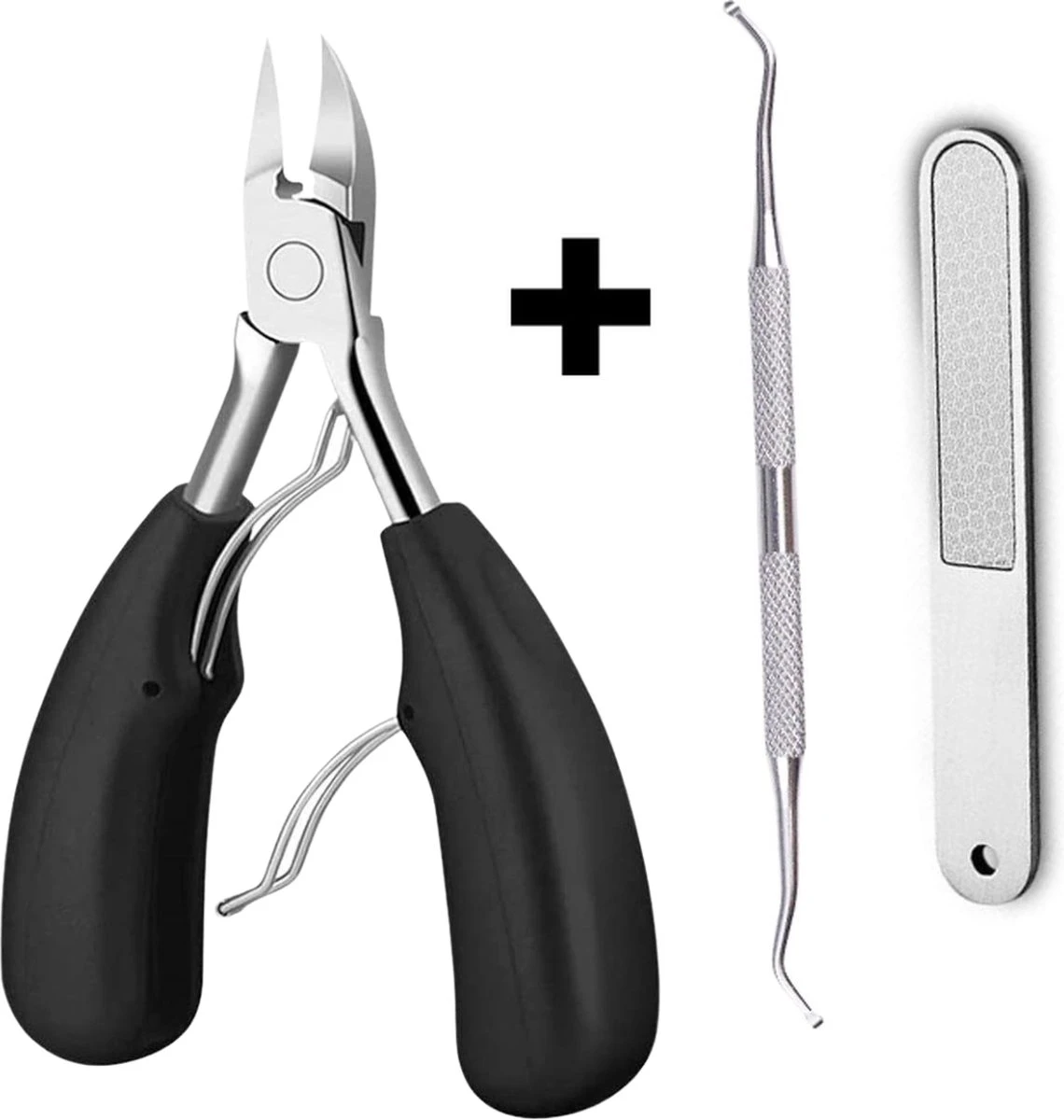 Merkloos Nageltang Voor Harde Teennagels - Manicureset Teennagelknipper - Teennagelschaar - Pedicure Set 3 Merkloos Nageltang Voor Harde Teennagels - Manicureset Teennagelknipper - Teennagelschaar - Pedicure Set