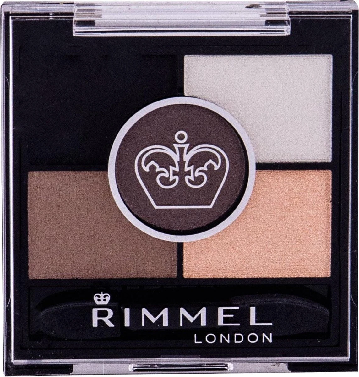 Rimmel London Glam'Eyes HD Pentad Oogschaduw - 023 Foggy Grey 4 Rimmel London Glam'Eyes HD Pentad Oogschaduw - 023 Foggy Grey – Image 2