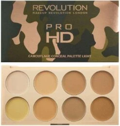 Makeup Revolution Pro HD Camouflage Cream Concealer Palette - Light -Maquillage Cosmetics 1145x1200