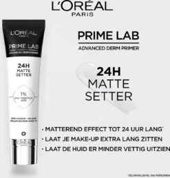 L'Oréal Paris - Prime Lab - Mat Setter - Primer - Matte Primer - 30 Ml 9 L'Oréal Paris - Prime Lab - Mat Setter - Primer - Matte Primer - 30 Ml -Maquillage Cosmetics 1149x1200 1