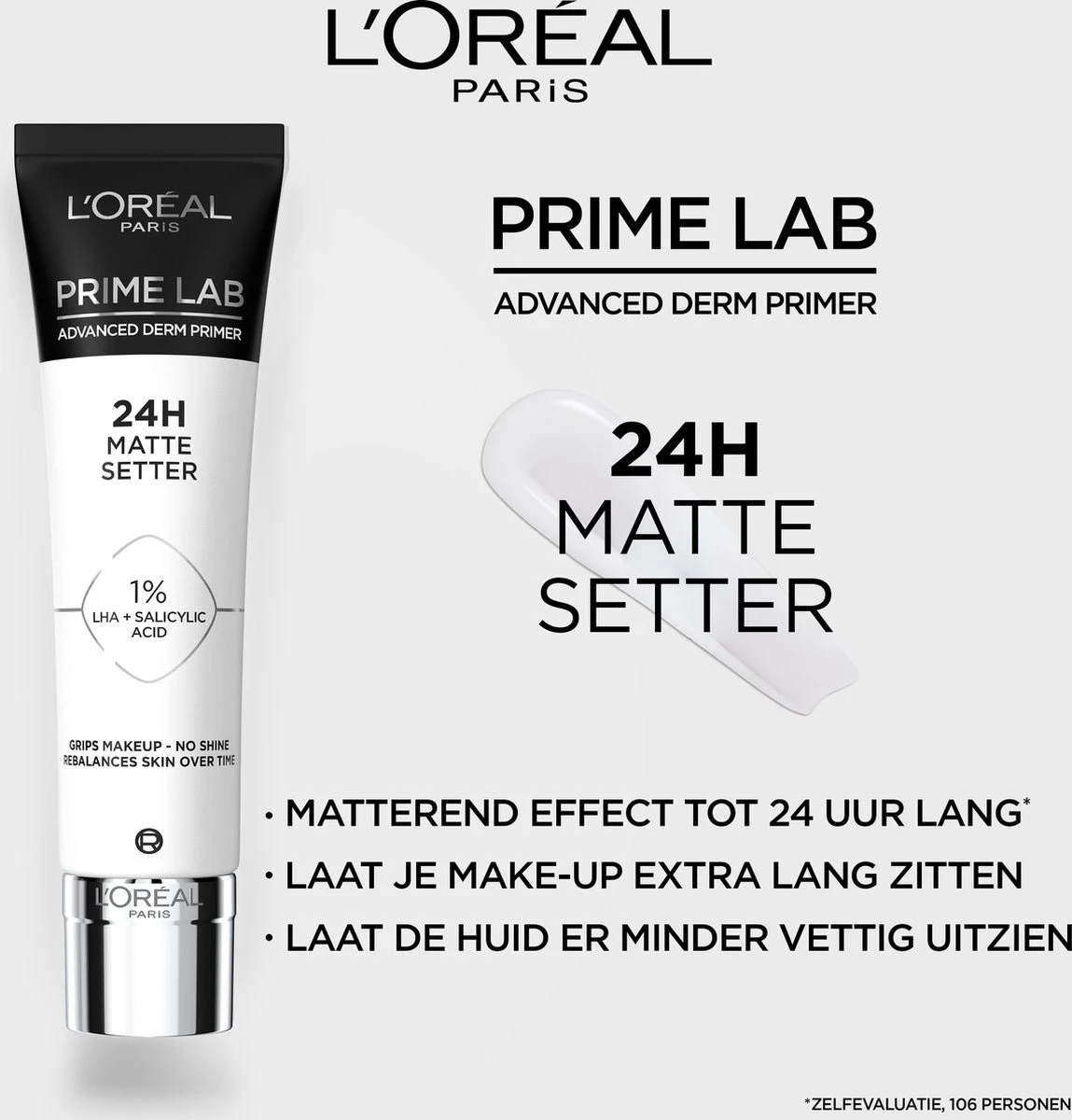 L'Oréal Paris - Prime Lab - Mat Setter - Primer - Matte Primer - 30 Ml 5 L'Oréal Paris - Prime Lab - Mat Setter - Primer - Matte Primer - 30 Ml – Image 3