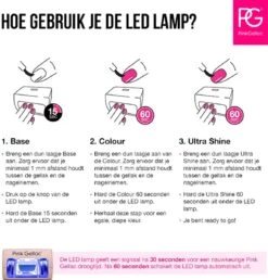 Pink Gellac - LED Lamp - Nageldroger Voor Gellak - Roze - Met Timer -Maquillage Cosmetics 1149x1200 12