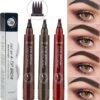 Merkloos Microblading Wenkbrauwstift - Donkerbruin -Maquillage Cosmetics 1154x1200 14