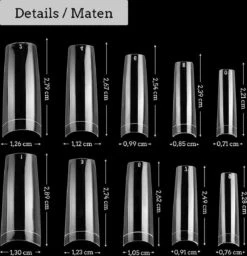 Nagel Tips Eldur - Kunstnagel Set 500 Stuks Transparant- Acryl En Gel - 500 Stuks - Gratis Verzending -Maquillage Cosmetics 1156x1200 11