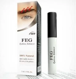 FEG Eyebrow Enhancer Serum 3 Ml - Wenkbrauwen Groeiserum - Stimuleer Natuurlijke Groei Wenkbrauwen - Vollere Wenkbrauwen - Beautiful Eyebrows - Voor Slapen Aanbrengen - Snel Resultaat -Maquillage Cosmetics 1156x1200 3