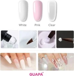 GUAPÀ® Acryl Starterspakket Pink Clear White | Acryl Poeder | Acrylic Liquid | Acryl Penselen | Dappendish | Acryl Nagels | Professionele Kwaliteit | Nepnagels 12 GUAPÀ® Acryl Starterspakket Pink Clear White | Acryl Poeder | Acrylic Liquid | Acryl Penselen | Dappendish | Acryl Nagels | Professionele Kwaliteit | Nepnagels -Maquillage Cosmetics 1160x1200 25