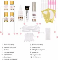 Marnifique® - Professional Lash Lift Kit - Wimper Lift - Inclusief Zwarte Wimperverf - Wimperlifting Set - Brow Lamination - Starterkit - Voor Professioneel Gebruik -Maquillage Cosmetics 1162x1200 16