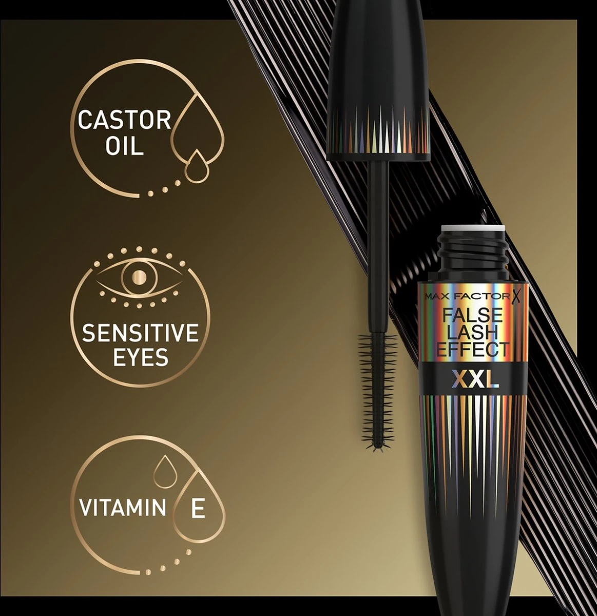 Max Factor False Lash Effect XXL Mascara 001 Black 6 Max Factor False Lash Effect XXL Mascara 001 Black – Image 4