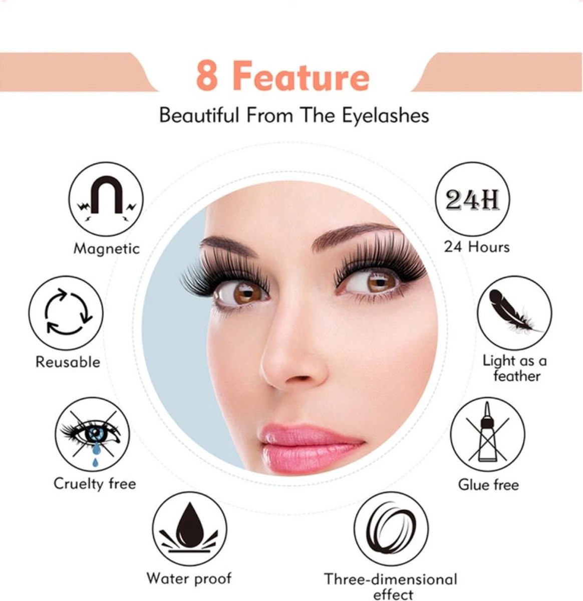 Diamond | M5 Bekend Van TikTok | GRATIS Spiegeldoosje | Magnetische Wimpers Met Eyeliner | Nep Wimpers | Magnetic Eyelashes | HERBRUIKBAAR | CADEAU 16 Diamond | M5 Bekend Van TikTok | GRATIS Spiegeldoosje | Magnetische Wimpers Met Eyeliner | Nep Wimpers | Magnetic Eyelashes | HERBRUIKBAAR | CADEAU – Image 14