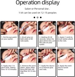 Flora Ruby - Wimper & Wenkbrauw Lifting Set 2 In 1 - Professionele 2 In 1 Lash Lift & Brow Lamination Kit - Permanente Wimperkruller -Maquillage Cosmetics 1167x1200 10