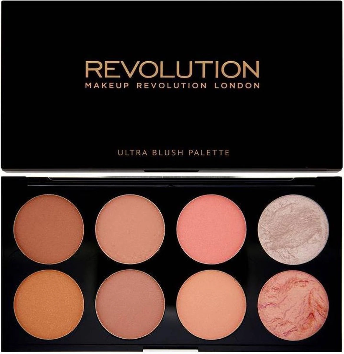 Makeup Revolution - Ultra Blush & Contour Palette - Hot Spice 3 Makeup Revolution - Ultra Blush & Contour Palette - Hot Spice