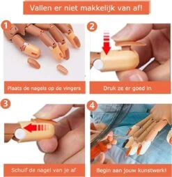 Merkloos Oefenhand Voor Nagels - 100 Gratis Oefennagels - Nailtrainer - Nailart - Nagelstyliste -Maquillage Cosmetics 1168x1200 13