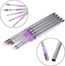 Jumalu Acryl Penseel - Pen - Nageldecoratie - #8 Pink Diamond -Maquillage Cosmetics 1170x1200 18