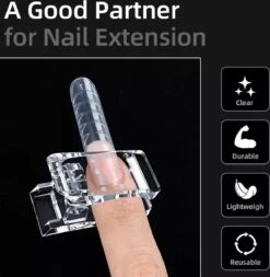 Polygel Klem - Polygel - Nagel Klem - Nagel Clip - 4 STUKS- Inclusief Bewaarzakje - Polygel Clip - Polygel Klemmen Nagel - Nail Clips - Transparant -Maquillage Cosmetics 1173x1200 13