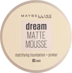 Maybelline Dream Matte Mousse Foundation - 030 Sand -Maquillage Cosmetics 1174x1200 1