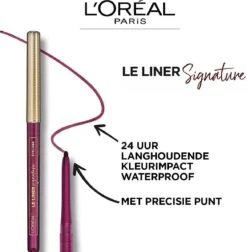 L’Oréal Paris Le Liner Signature Oogpotlood - 04 Gold Velvet – Goud - Waterproof -Maquillage Cosmetics 1174x1200 15