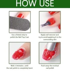 Magic Soak Off Nailpolish Remover - Magische Gellak Remover - 2 X 15 Ml!!! - Inclusief Nagelvijl, Bokkepootje En Olie - Nagellak Verwijderaar - Gellak Remover - -Maquillage Cosmetics 1175x1200 16