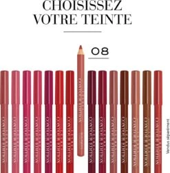 Bourjois - Levres Contour Edition Lip Liner Contour Lip Pencil 1,14 G 08 Corail Aie Aie - 15 Bourjois - Levres Contour Edition Lip Liner Contour Lip Pencil 1,14 G 08 Corail Aie Aie - -Maquillage Cosmetics 1175x1200 9