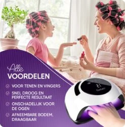 Rostem 120W LED Nageldroger Lamp - UV Lamp - Geschikt Voor Elke Nagel Gellak - 120W -Maquillage Cosmetics 1180x1200 12