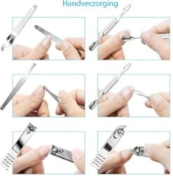 Nagelknipper Set – 18-Delige Pedicure En Manicure Sets Nagelaccessoires – Nagelset – Nagelverzorging Kit – Reisset Zwart 15 Nagelknipper Set – 18-Delige Pedicure En Manicure Sets Nagelaccessoires – Nagelset – Nagelverzorging Kit – Reisset Zwart -Maquillage Cosmetics 1181x1200 20