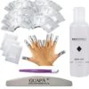 GUAPÀ® Gellak Nagel Verwijderaar Set Voor Alle Gel Nagels | Gel Nagellak Remover | Soak Off Folie | Gel Verwijderaar Wraps