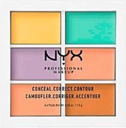 NYX Professional Makeup - 3C Palette - Color Correcting Concealer -Maquillage Cosmetics 1183x1200