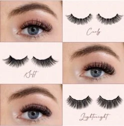 Magnetische Eyeliner En Magnetiche Wimpers - 3 Paar Nepwimpers - 3D Fake Lashes - Inclusief Pincet-natural 12 Magnetische Eyeliner En Magnetiche Wimpers - 3 Paar Nepwimpers - 3D Fake Lashes - Inclusief Pincet-natural -Maquillage Cosmetics 1183x1200 9