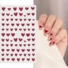 PRO-Deals | Nagelstickers | Tijdelijk X 2 | Unieke Nagel Stickers | Hartjes Rood Wit | Nail Art 3D Stickers | Nagelstickers | Nagel Decoratie | 2 X Nagelstickers Vel | Nagelplakkers -Maquillage Cosmetics 1185x1200 23