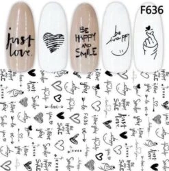 GUAPÀ - Nail Art 3D Nagel Stickers Set Met Een Top Coat Voor Goede Hechting - Nagel Decoratie & Versiering Folie - 6 Sticker Vellen Met Top Coat 15 GUAPÀ - Nail Art 3D Nagel Stickers Set Met Een Top Coat Voor Goede Hechting - Nagel Decoratie & Versiering Folie - 6 Sticker Vellen Met Top Coat -Maquillage Cosmetics 1187x1200 26