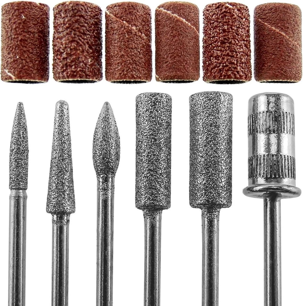 Royala - Manicure & Pedicure Set Elektrische Nagelvijl Nagelfrees - Nail Drill - Geschikt Voor Natuurlijke Nagels - Nepnagels - Gellak - Gelnagels - Acrylnagels - 6 Opzetstukken - Rood 11 Royala - Manicure & Pedicure Set Elektrische Nagelvijl Nagelfrees - Nail Drill - Geschikt Voor Natuurlijke Nagels - Nepnagels - Gellak - Gelnagels - Acrylnagels - 6 Opzetstukken - Rood – Image 9