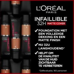 L’Oréal Paris Infallible 32H Matte Cover Foundation - 200 - Foundation Met Een Volledige Dekking En Een Matte Finish - 30 Ml -Maquillage Cosmetics 1189x1200 7