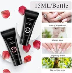 Merkloos Polygel Nagels Starterspakket | 12 Stuks | Langdurig | Polygel Kit | Polygel Nagels | Set 3 -Maquillage Cosmetics 1190x1200 27