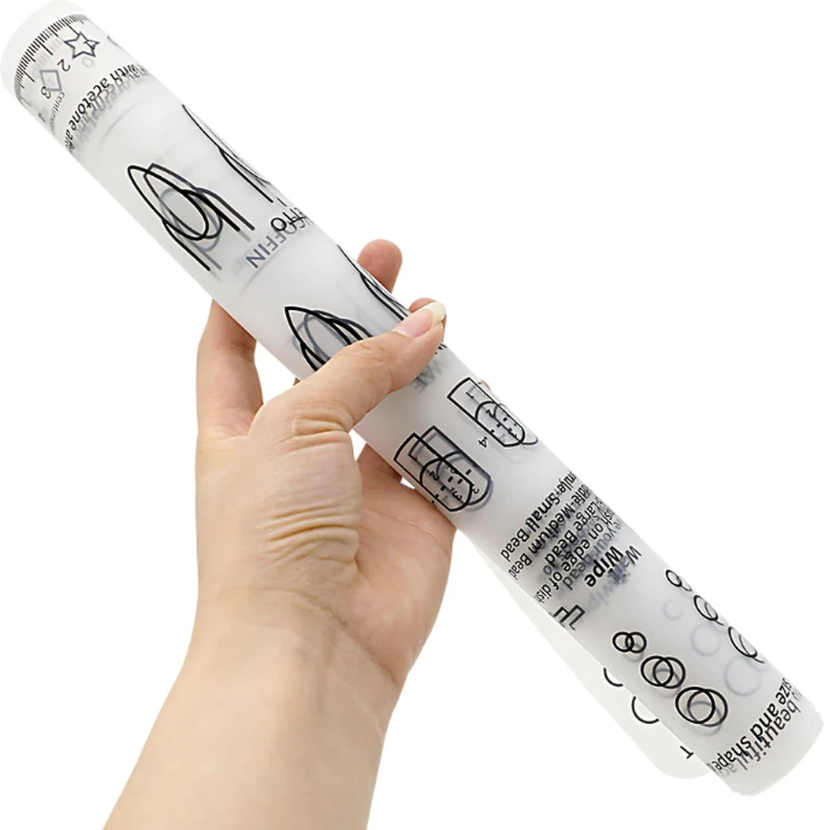 EPC® Acryl Nagel Oefenmat - Gelpolish - Nagellak - Acrylpoeder - Siliconen Trainingsmat - Sjablonen Wit 5 EPC® Acryl Nagel Oefenmat - Gelpolish - Nagellak - Acrylpoeder - Siliconen Trainingsmat - Sjablonen Wit – Image 3