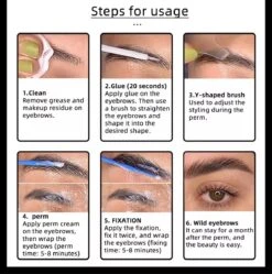 Flora Ruby - Wimper & Wenkbrauw Lifting Set 2 In 1 - Professionele 2 In 1 Lash Lift & Brow Lamination Kit - Permanente Wimperkruller -Maquillage Cosmetics 1192x1200 16