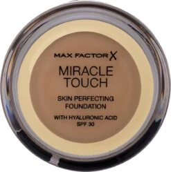 Max Factor Miracle Touch Cream-To-Liquid Foundation - 078 Sand Beige -Maquillage Cosmetics 1192x1200