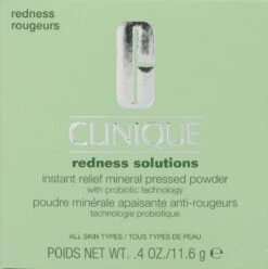 Clinique Redness Solution Instant Relief Mineral Pressed Powder - Concealer - 11.6 G -Maquillage Cosmetics 1194x1200 1