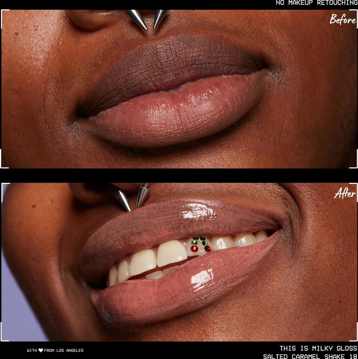 NYX Professional Makeup This Is Milky Gloss - TIMG18 Salted Caramel Shake - Lipgloss - 4 Ml 6 NYX Professional Makeup This Is Milky Gloss - TIMG18 Salted Caramel Shake - Lipgloss - 4 Ml – Image 4