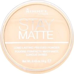 Rimmel London Stay Matte Pressed Powder - 001 Transparent - Powder 31 Rimmel London Stay Matte Pressed Powder - 001 Transparent - Powder -Maquillage Cosmetics 1195x1200 4