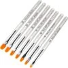GUAPÀ - Gel Penselen Set Zilver - 7 Stuks - High Quality Gel & Nail Art Brush -Maquillage Cosmetics 1196x1200 56