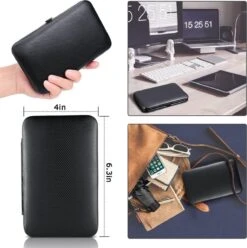 Nagelknipper Set - Pedicureset - 15 Delige - Roestvrij Staal - Met Draagkoffer - Geel Zwart -Maquillage Cosmetics 1197x1200 62