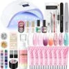 Polygel- Polygel Kit- Polygel Nagels- Polygel Starter Set - RH0594： Thin Nail File 1 Grey Nail File 1 48W White Nail Dryer Helmet Lamp 220V 1 Curved Tweezers 1 Glass Cup 1 Cuticle Fork 1 Cuticle Pusher 1 Nail Cutter 1 Dual End Nail Brush 1 8G Nail Gl -Maquillage Cosmetics 1199x1200 29