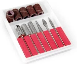 Beautylush Elektrische Nagelfrees Set 65W. Inclusief Schuurkapjes Wit. -Maquillage Cosmetics 1200x1002 8