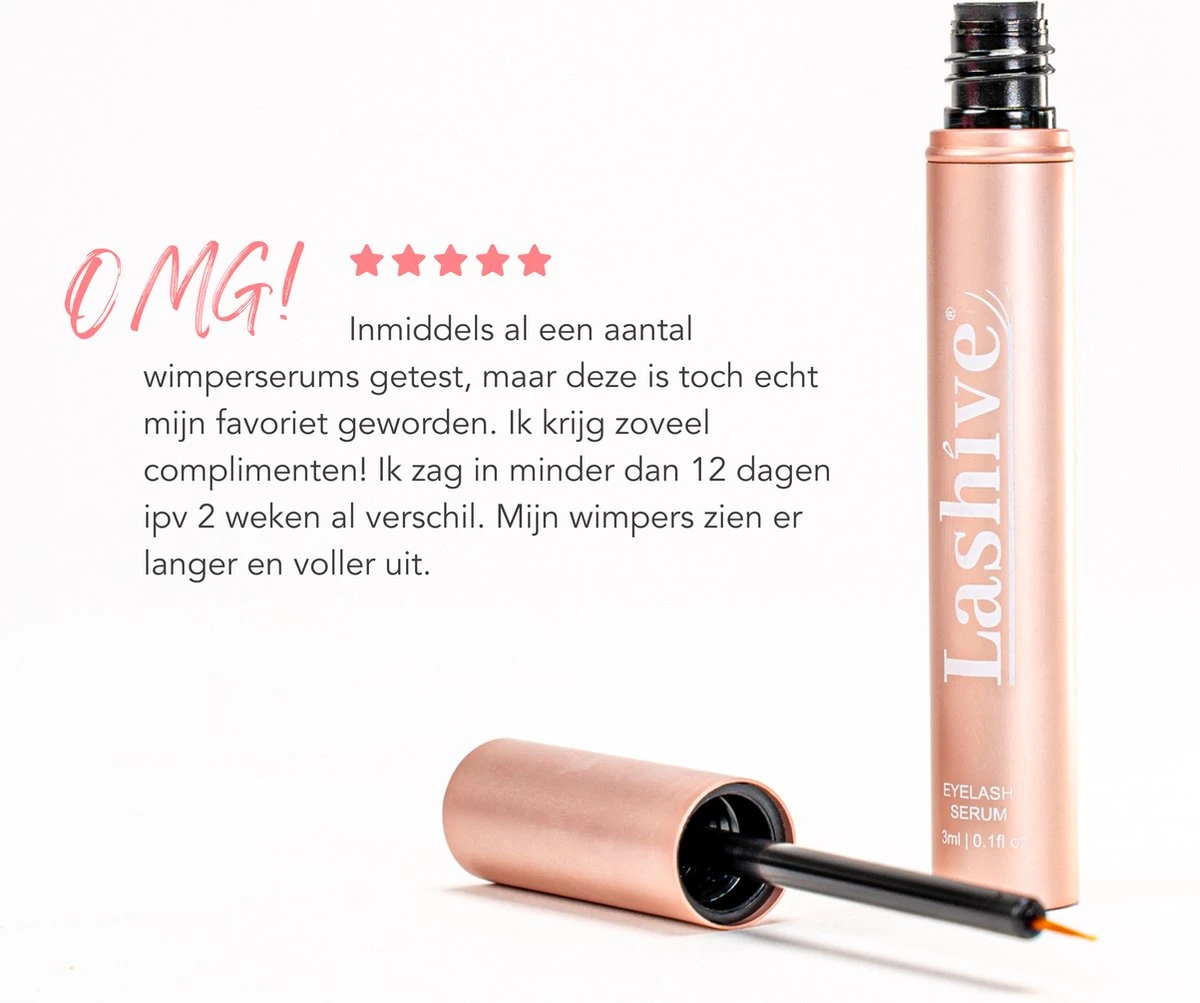 Lashive Wimperserum - Wimper Groeiserum - 3 Ml - Wenkbrauw Serum - Lash Lift Kit - Lashserum 5 Lashive Wimperserum - Wimper Groeiserum - 3 Ml - Wenkbrauw Serum - Lash Lift Kit - Lashserum – Image 3