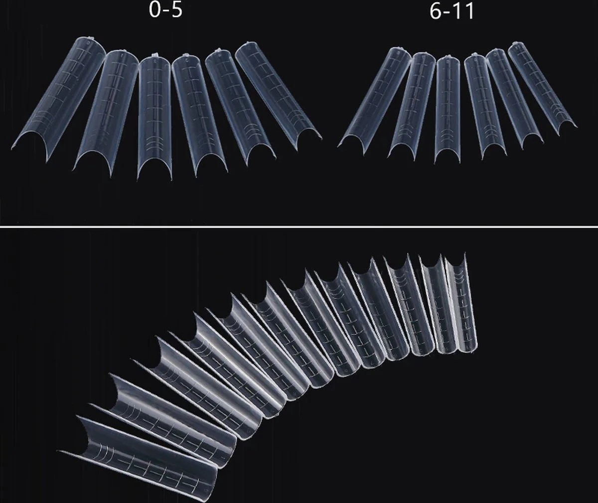 Royala Mold07 Dual System Forms - Mold - 120 Stuks - 12 Maten In Handige Tipbox - Polygel Tips - Voor Polygel En Acrylgel - Mix System Forms - Tips Voor Polygel - Royala Dual Mold Tips Line 9 Royala Mold07 Dual System Forms - Mold - 120 Stuks - 12 Maten In Handige Tipbox - Polygel Tips - Voor Polygel En Acrylgel - Mix System Forms - Tips Voor Polygel - Royala Dual Mold Tips Line – Image 7
