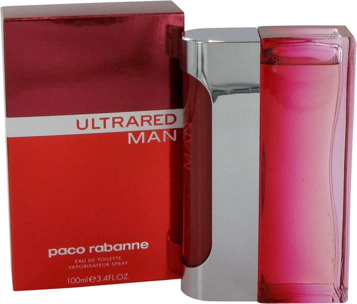 Paco Rabanne Ultrared Man 100 Ml - Eau De Toilette - Herenparfum 5 Paco Rabanne Ultrared Man 100 Ml - Eau De Toilette - Herenparfum – Image 3