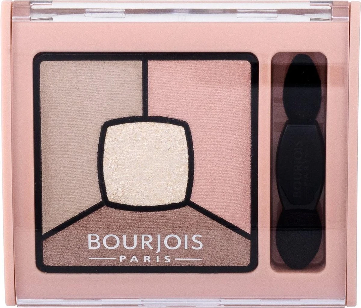 Bourjois Smoky Stories Quad Oogschaduw Palette - 14 Tomber Des Nudes 10 Bourjois Smoky Stories Quad Oogschaduw Palette - 14 Tomber Des Nudes – Image 8